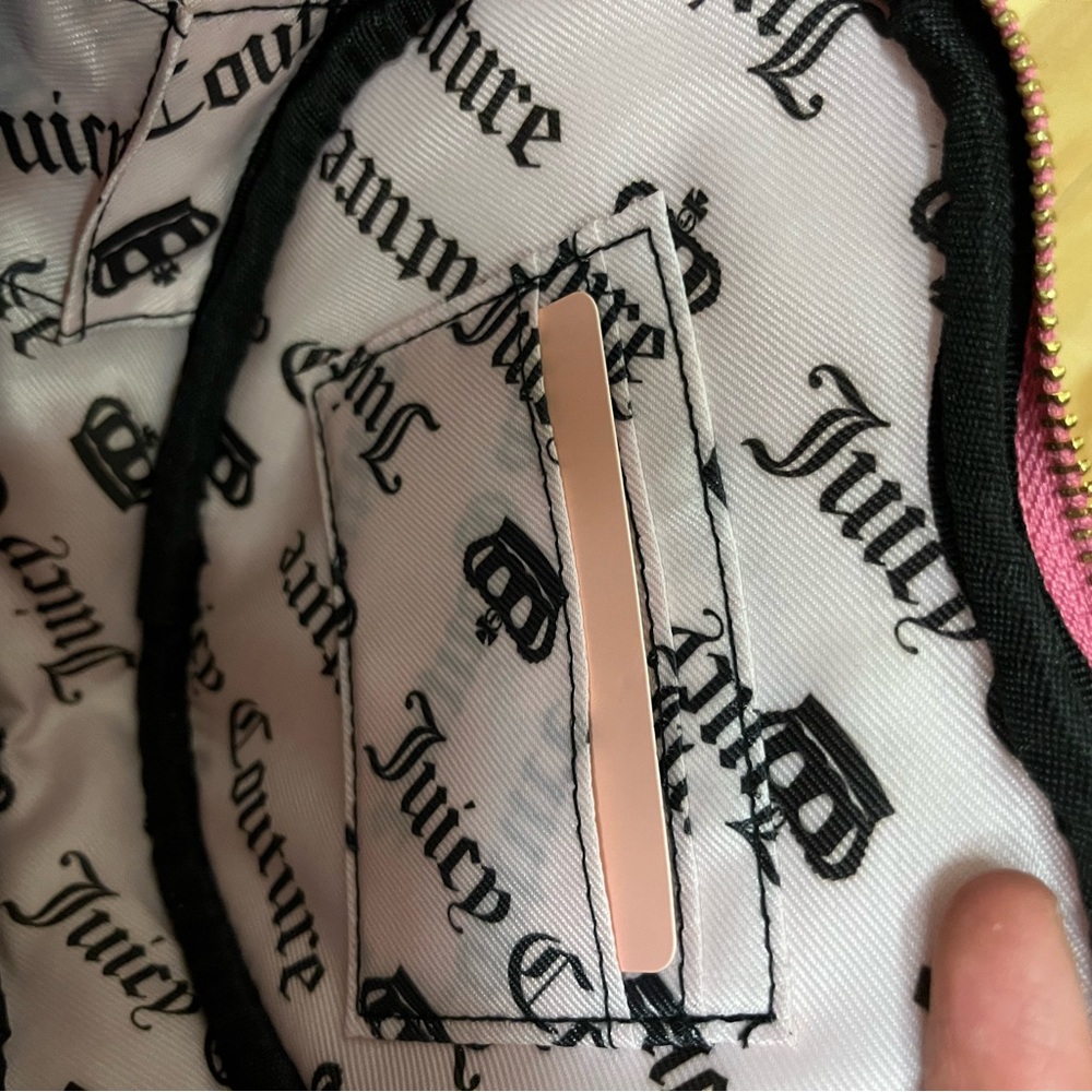 Juicy Couture Pink Quilted Heart Bag NWOT - Picture 9 of 10